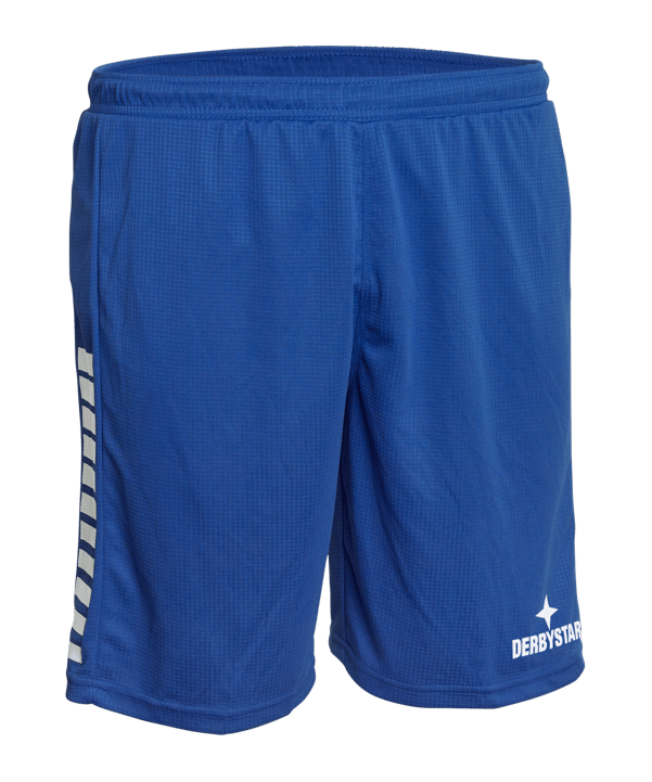 Derbystar Primo Hose mit Innenslip Blau Weiss F610 - blau