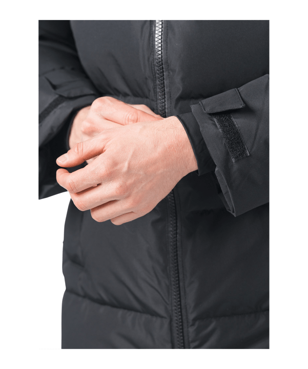 Erima Premia Parka Winterjacke Schwarz - schwarz