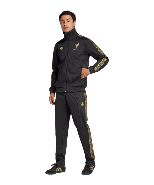 adidas Mexico Trainingsjacke Schwarz - schwarz