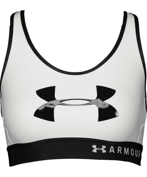 Under Armour Mid Keyhole Graphic Sport-BH F100 - weiss