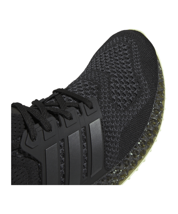 adidas Ultra 4D Schwarz Schwarz Laufschuh - schwarz