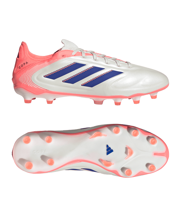 adidas Copa Pure III Pro FG Coral Blaze Weiß - weiss