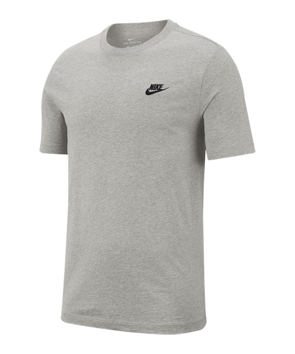 Nike Club T-Shirt Grau F064 - grau