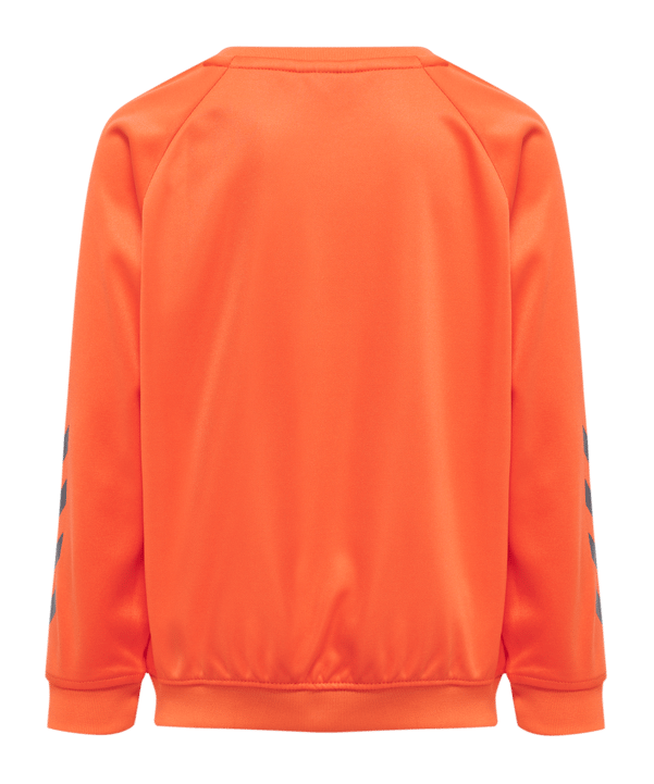 Hummel hmlPROMO Poly Sweatshirt Kids Grün F3414 - gruen