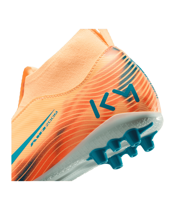 Nike Jr Air Zoom Mercurial Superfly X Academy AG Kylian Mbappe Signature Kids Orange F801 - orange