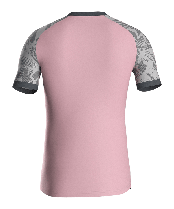 JAKO Iconic Trikot Kids Pink Grau F171 - rosa