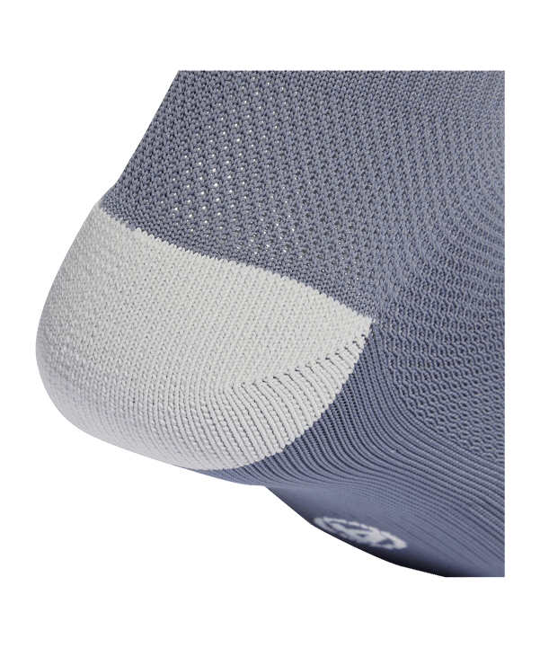 adidas Milano 23 Strumpfstutzen Grau Weiss Grau - grau