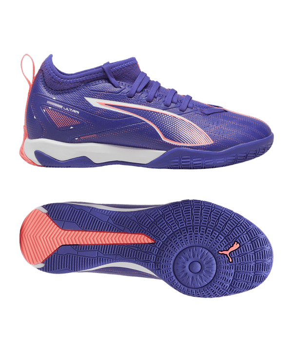 PUMA ULTRA 5 Match+ Mid IN Formula Jr Kids Rosa F01 - rosa