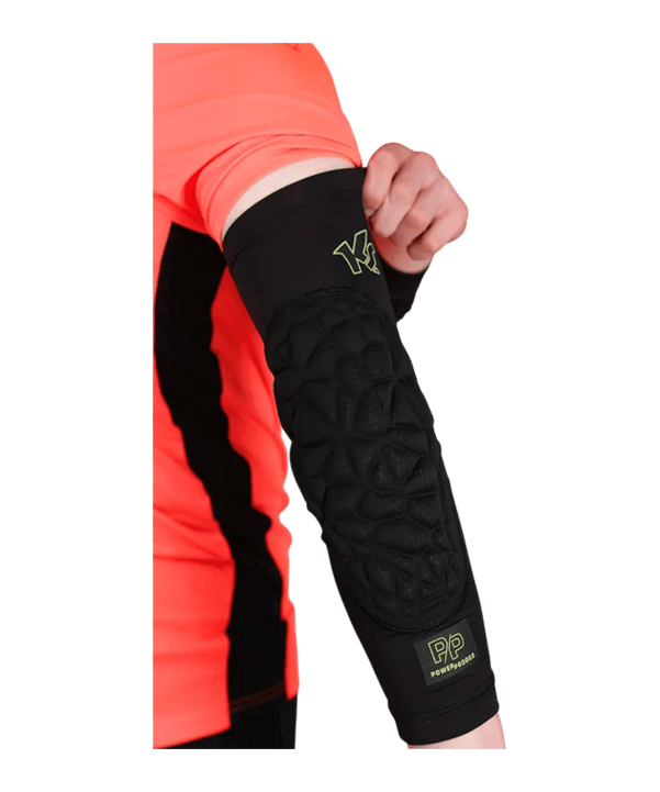 KEEPERsport PowerPadded Ellenbogenbandage Kids Schwarz - schwarz