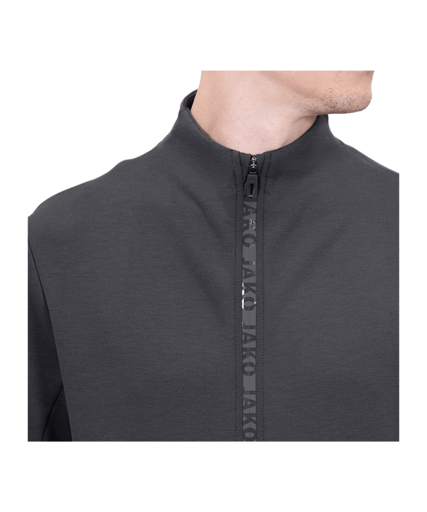 JAKO Pro Casual Jacke Grau F855 - grau