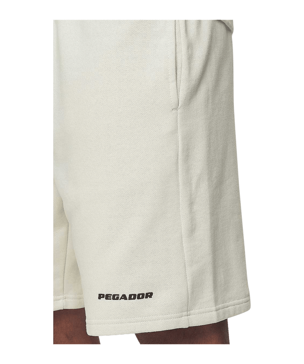 Pegador Logo Heavy Short Beige - beige