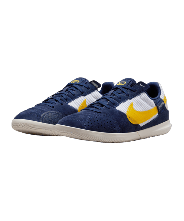 Nike Jr Streetgato IC Halle Kids Blau Gelb F401 - blau