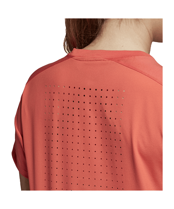 adidas ZNE Tee T-Shirt Dames Rood - rood