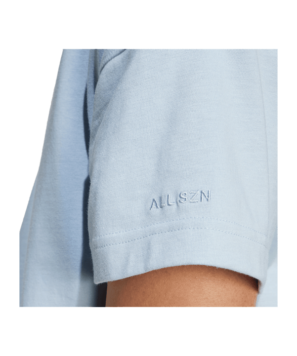 adidas SZN T-Shirt Blau - blau