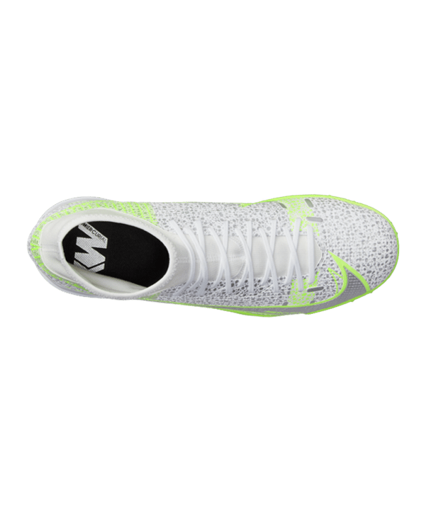 Nike Mercurial Superfly VIII Safari Academy TF Weiss F107 - weiss