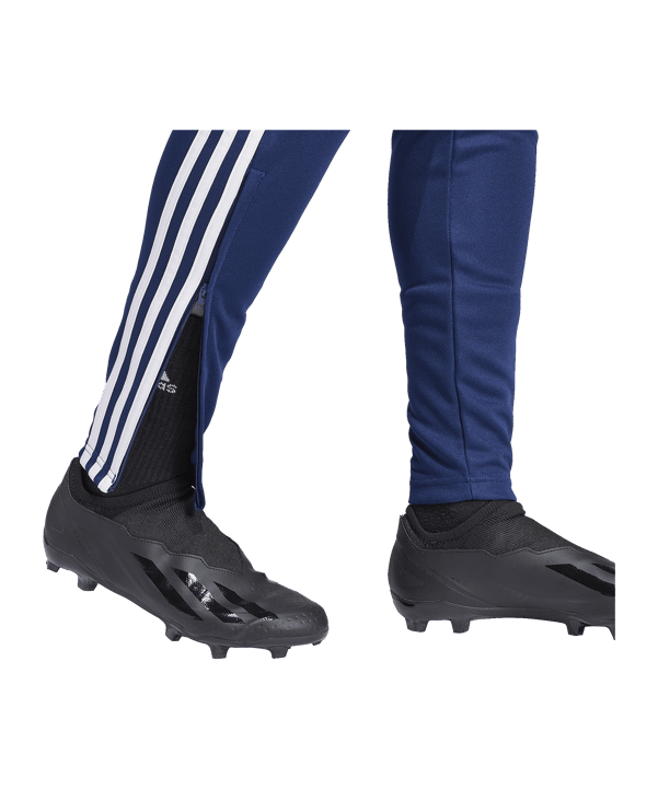 adidas Tiro 24 Trainingshose Damen Blau Weiss - blau
