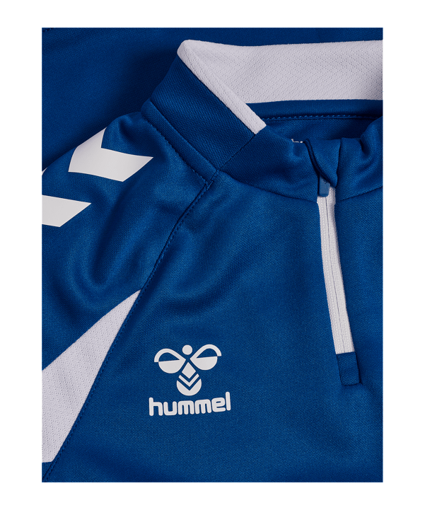 hummel Core 2.0 Half Zip Top Kids Blau F7691 - blau
