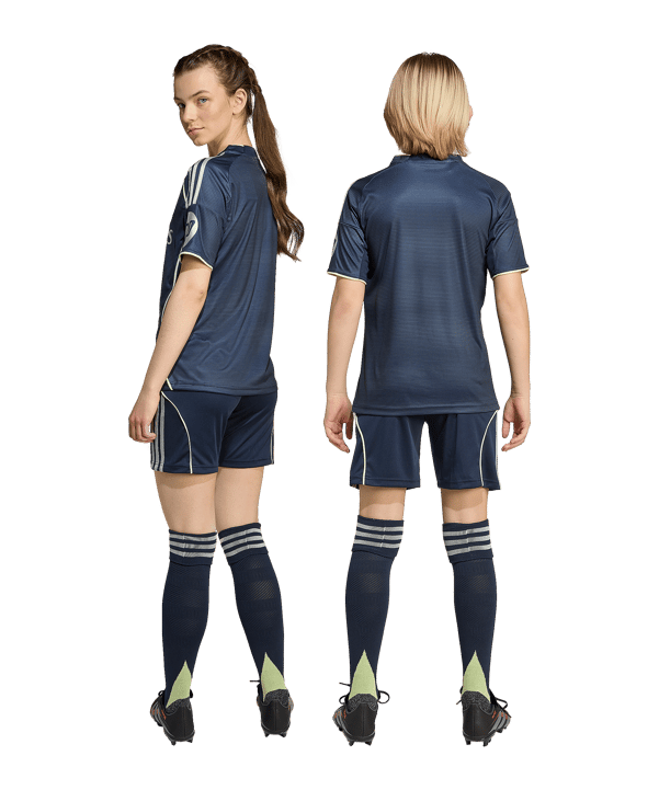 adidas Real Madrid Short Away 2025/2026 Kids Blau - blau