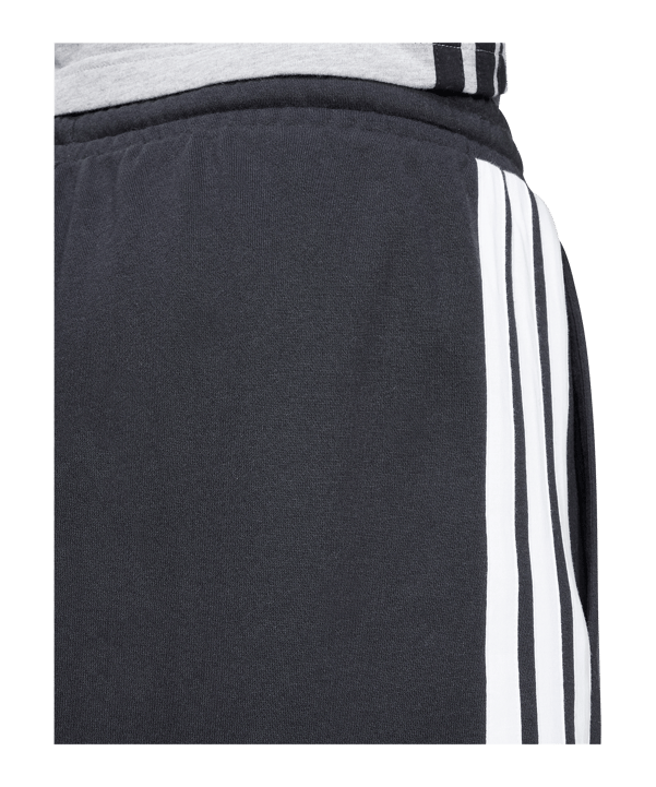 adidas Essential 3 Stripes Short Schwarz - schwarz