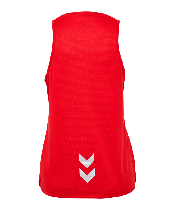 Hummel Run Tanktop Damen Rot F3365 - rot