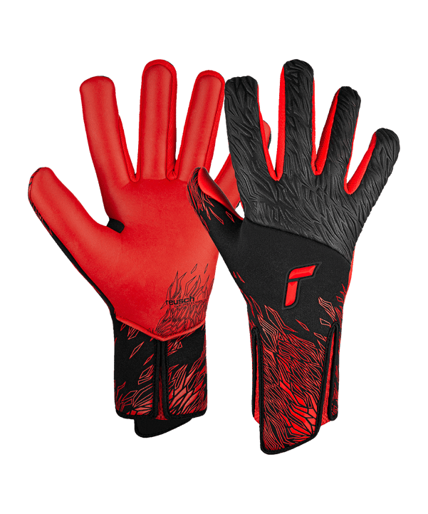 Reusch Venomous Gold X TW-Handschuhe Schwarz Rot F7730 - schwarz