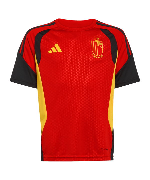 adidas Belgien Tiro Trainingsshirt Kids Rot - rot
