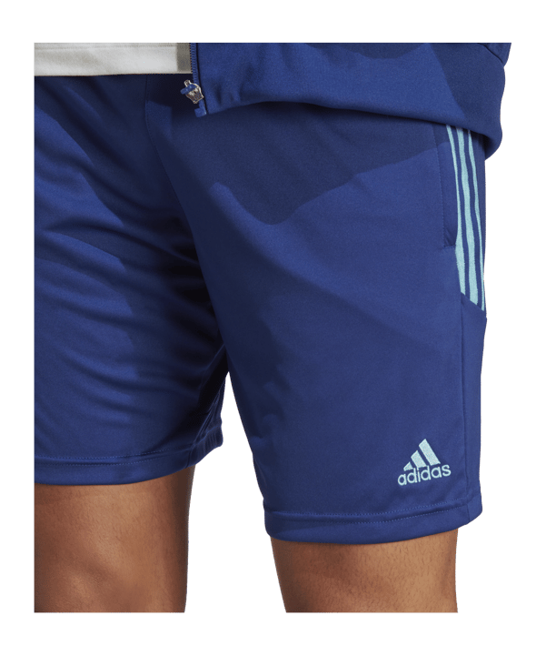 adidas Tiro Short Blau - blau