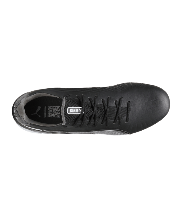 Chaussures de football PUMA KING Ultimate FG/AG Eclipse noir blanc F01 - noir