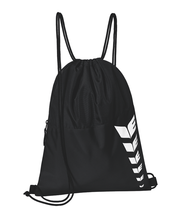 Erima Six Wings Gymsack Schwarz - schwarz
