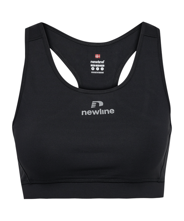Hummel nwlLEAN Sport-BH Damen Schwarz F2001 - schwarz