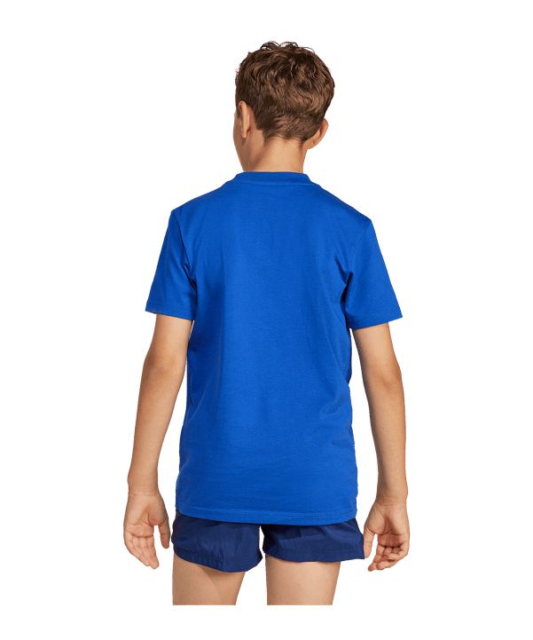 adidas T-Shirt Kids Blau - blau