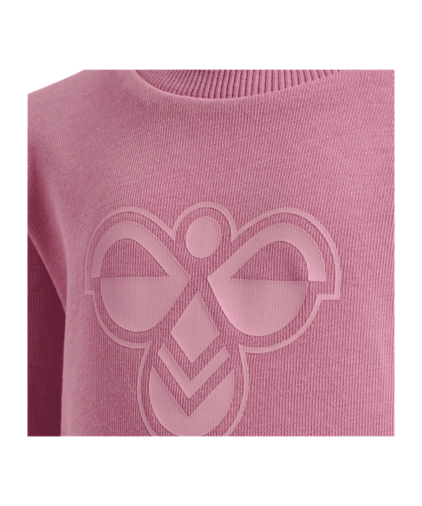 Hummel Mini Jersey Crewsuit Bee Trainingsanzug Kids Rosa F3203 - rosa