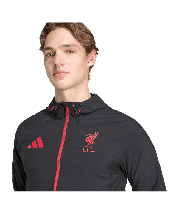 adidas FC Liverpool Tiro 25 Competition Jacke Schwarz - schwarz