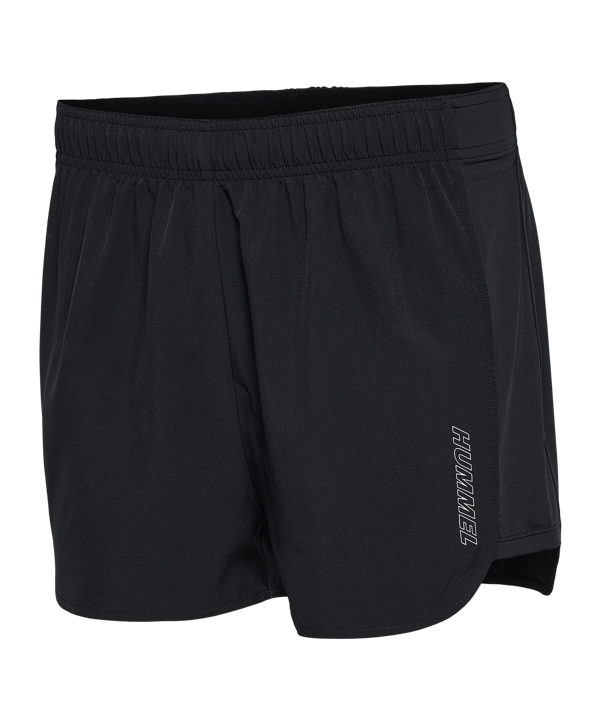 Hummel Te Vital Woven Short Damen Schwarz F2001 - schwarz