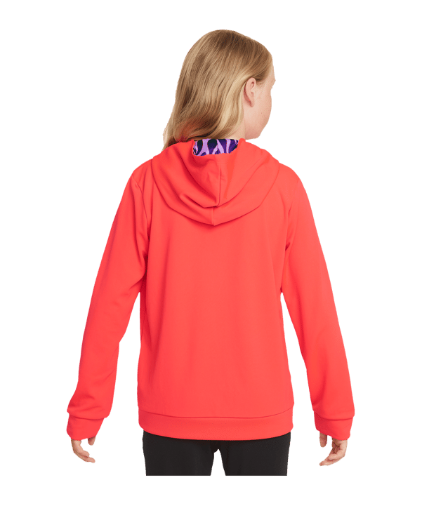 Nike Mbappe x Flames Hoody Kids Rot F635 - rot