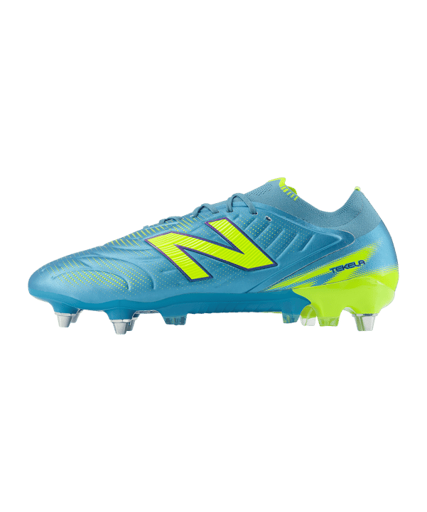 New Balance Tekela Elite Low Laced V5 SG Main Bleu - bleu