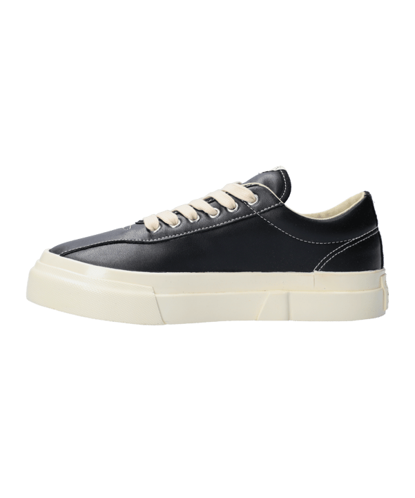 Stepney Dellow Leather Damen Schwarz Weiss - schwarz