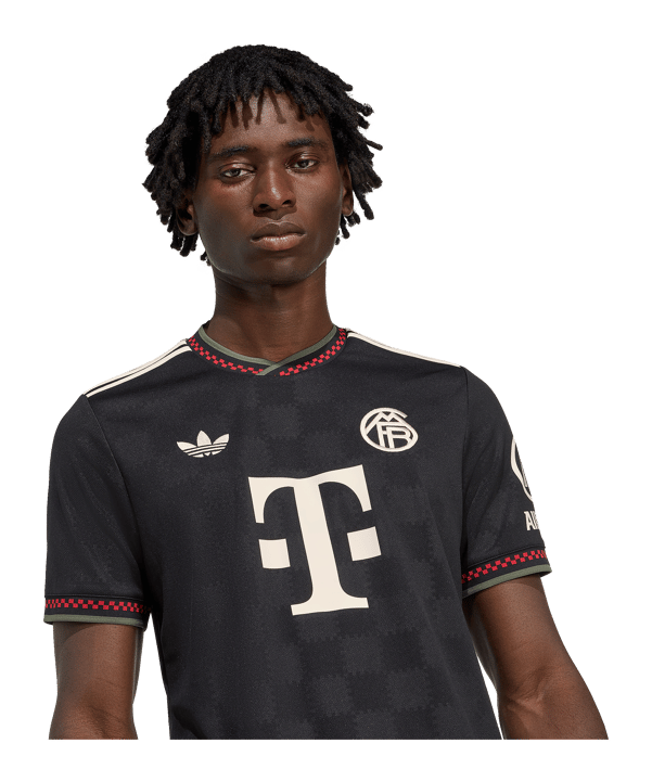 adidas FC Bayern München Trikot 3rd 2025/2026 Schwarz - schwarz
