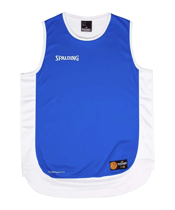 Spalding Hustle Canottiera Bambini Blu - blu