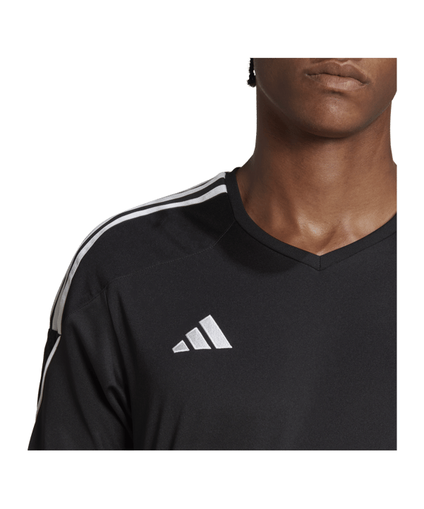 adidas Tiro 23 Trikot Schwarz Weiss - schwarz