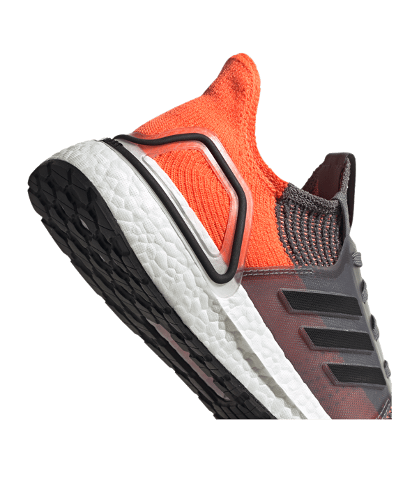 adidas Ultra Boost 19 Running Grau Schwarz - grau
