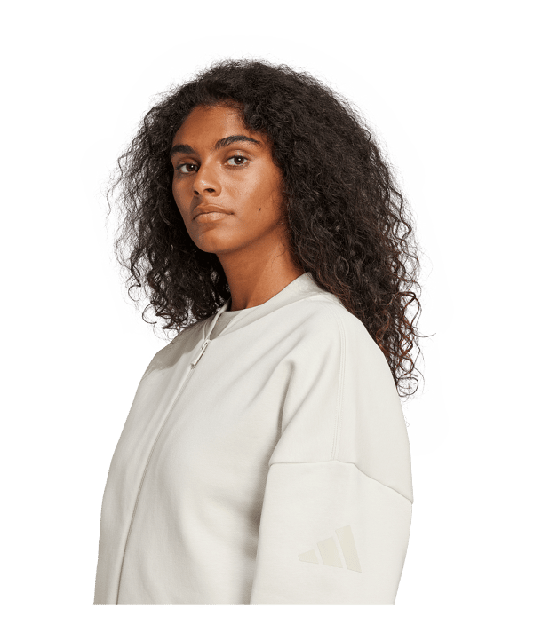adidas Sportswear Jacke Damen Grau - grau
