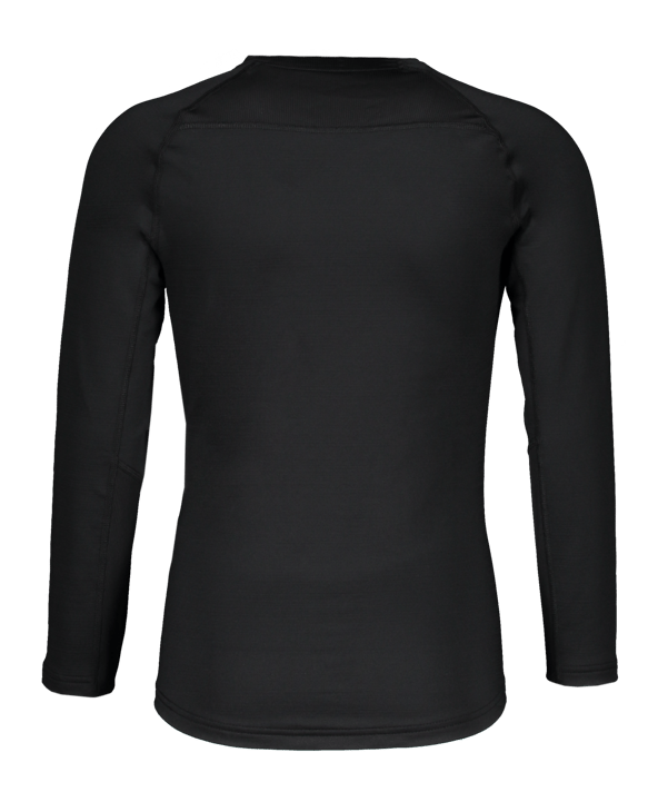 Nike Pro Warm Crew Sweatshirt Kids Schwarz F010 - schwarz