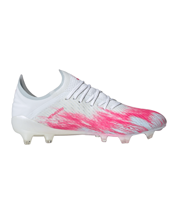 adidas X Uniforia 19.1 FG Weiss Pink - weiss