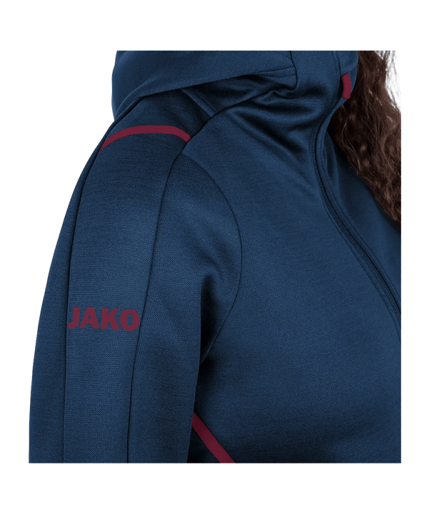 JAKO Jas met capuchon Blauw K513 - blauw