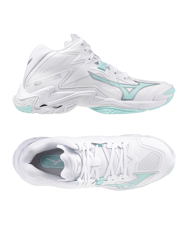 Mizuno Wave Lightning Z Mid Damen Weiß F45 - weiss