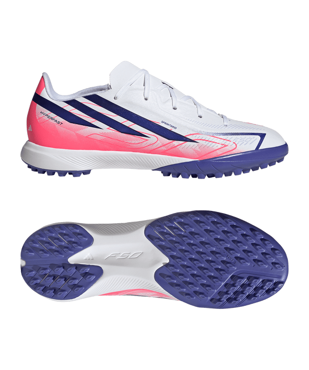 adidas F50 Hyperfast League TF Chaos vs Control Kids Weiß