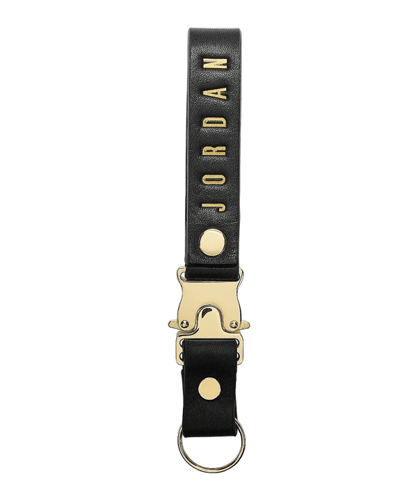 Jordan Luxe Lanyard Schwarz Gold F075 - schwarz