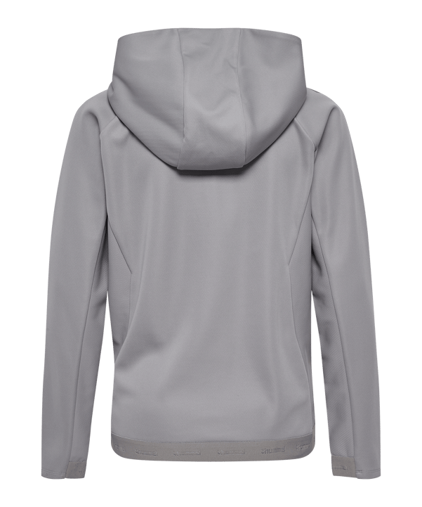 Hummel Cima 2.0 Kapuzenjacke Damen Grau F1100 - grau