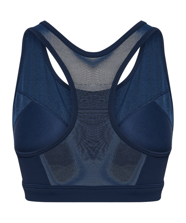 Hummel Pulse Medium Support Sport-BH Damen Blau F7459 - blau